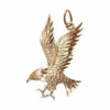 Gouden adelaar hanger