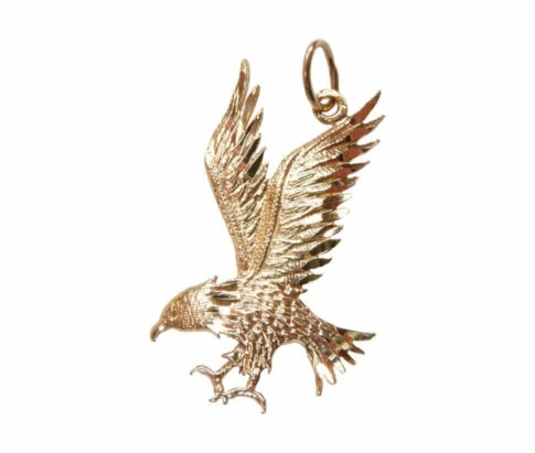 Gouden adelaar hanger
