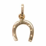 Gouden Hoefijzer Hanger