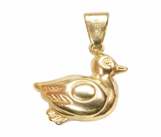 Gouden vogel hanger Gouden vogel hanger