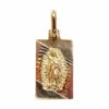 Tricolor gouden beschermheilige hanger