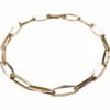 14 karaat geel gouden closed forever armband