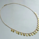 Christian 14 karaat geel gouden collier Christian 14 karaat geel gouden collier