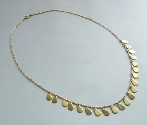 Christian 14 karaat geel gouden collier