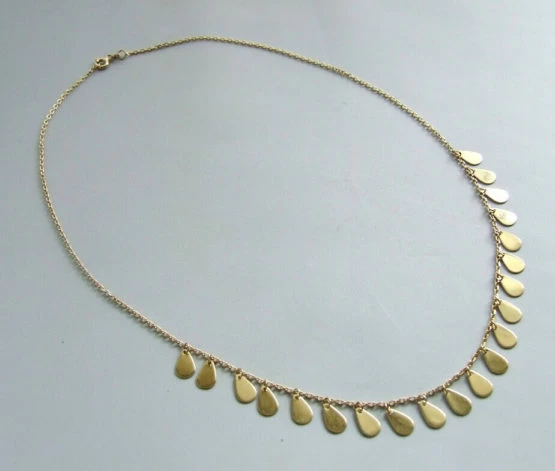 Christian 14 karaat geel gouden collier Christian 14 karaat geel gouden collier