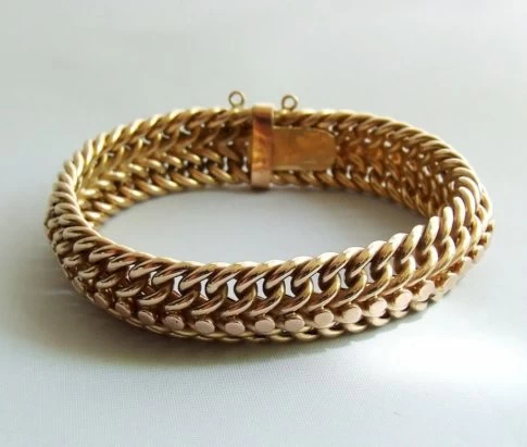 14 karaat occasion gouden armband