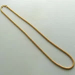 Geel goud collier Geel goud collier