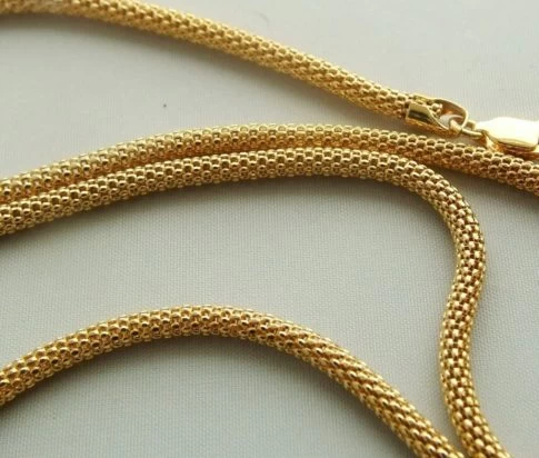 Geel goud collier