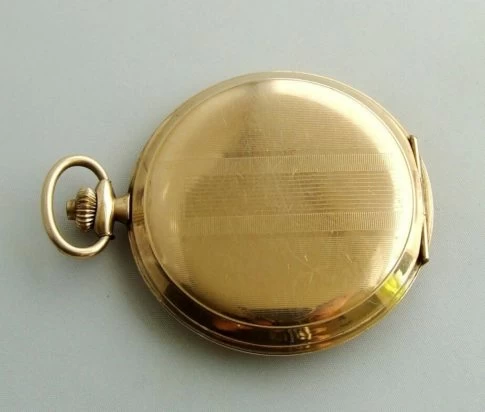 Geel gouden zakhorloge Stowa
