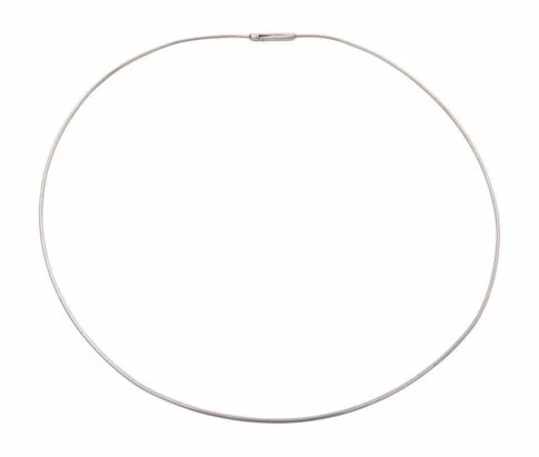 Wit gouden omega spang mat