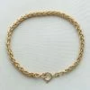 14 karaat gouden vossenstaart armband