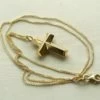 Gouden Collier Met Kruis 1