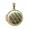 Gouden medaillon met fotolijst