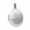 Wit gouden medaillon hanger