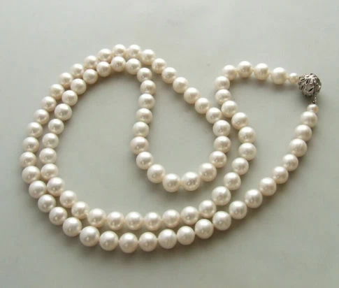 18 karaat gouden collier met parels