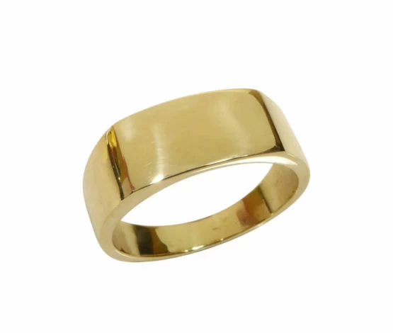 14 karaat gouden cachet ring 14 karaat gouden cachet ring