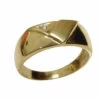 14 karaat cachet ring met diamant