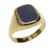 14 karaat gouden lagensteen cachet ring