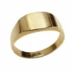Christian 14 karaat geel gouden cachet ring