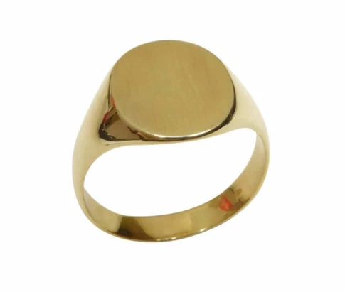 Christian 14 karaat gouden cachet ring