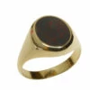 Gouden heliotroop cachet ring