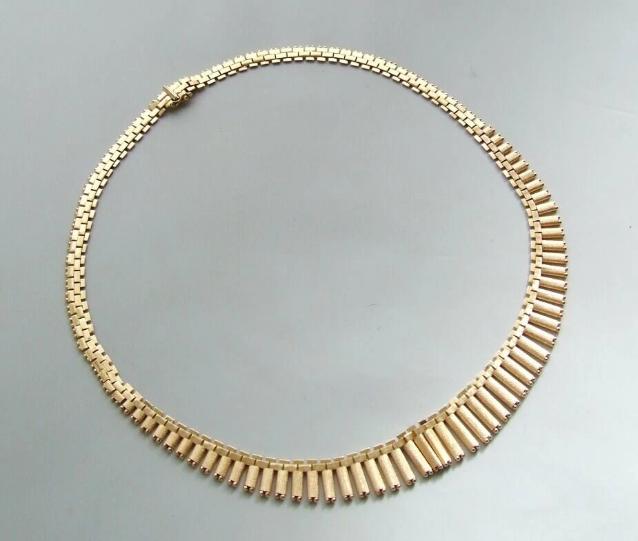 Gouden 18 karaat collier