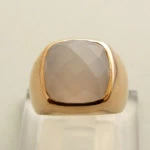 Rose gouden agaat ring Rose gouden agaat ring