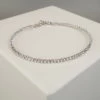 14 karaat Christian wit gouden armband