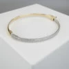 Christian gouden zirkonia slavenarmband