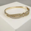Geel gouden fantasie slavenarmband