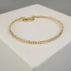 Gouden Christian balletjes armband