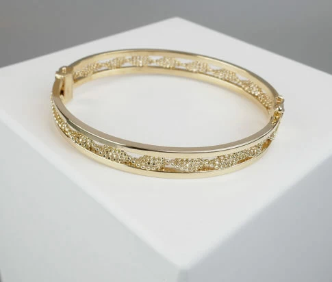 Gouden Christian fantasie armband
