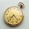 Gouden vintage zakhorloge
