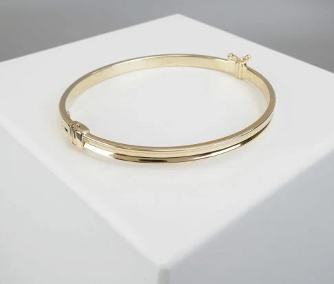 Slavenarmband Christian 14 karaat goud