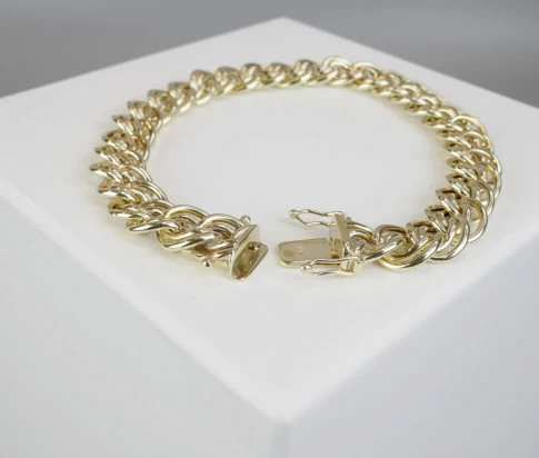 Christian geel gouden schakel armband