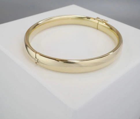 Christian slavenarmband goud 14 karaat