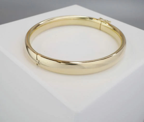 Christian slavenarmband goud 14 karaat
