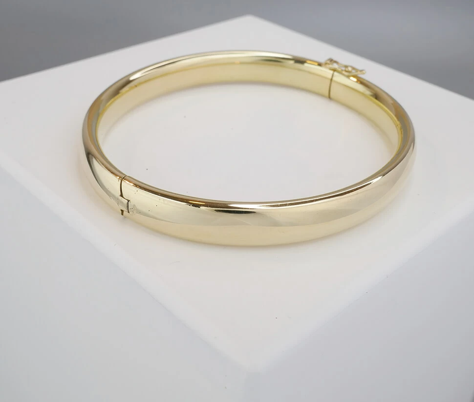 Christian slavenarmband goud 14 karaat