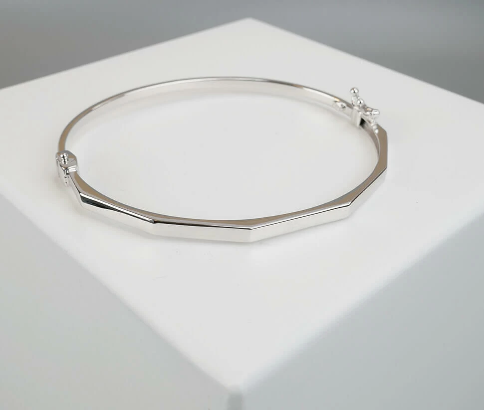 Christian wit gouden fantasie armband
