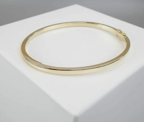 Goud Christian klemarmband