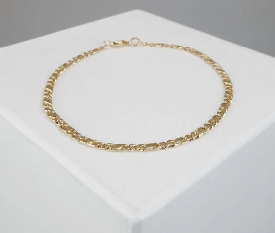 Geel goud armband