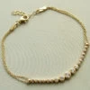 Geel goud zirkonia armband