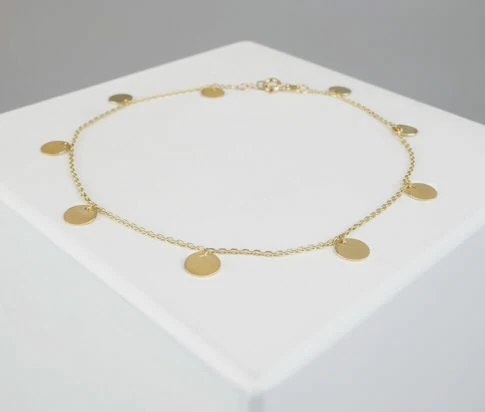 Goud enkelband