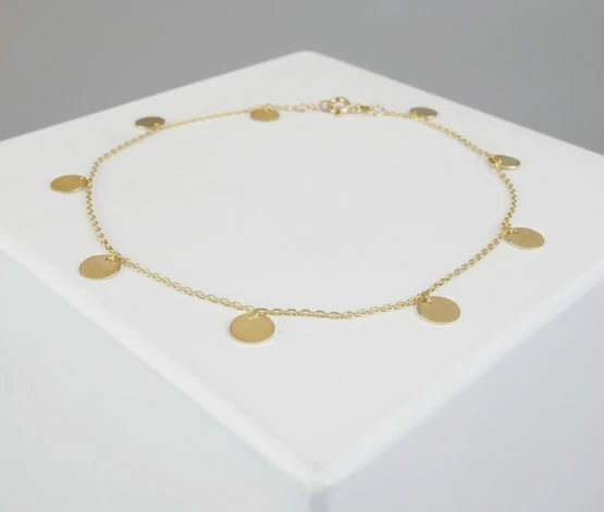 Goud enkelband Goud enkelband