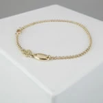 Gouden as armband