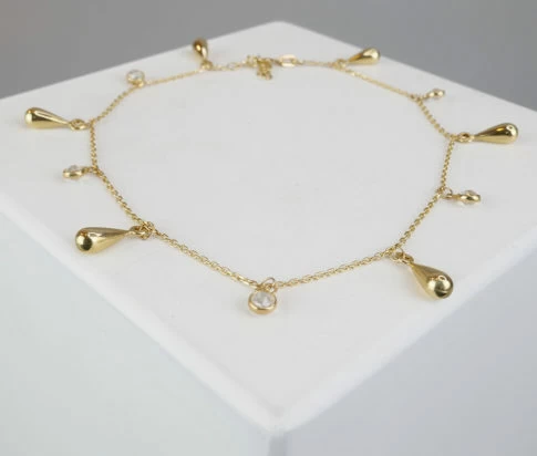 Gouden enkelband