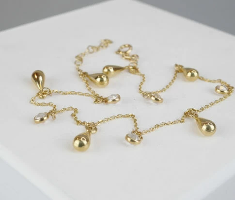 Gouden enkelband