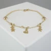 14 karaat bedel armband
