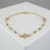 Christian goud fantasie armband