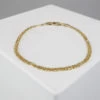 Christian goud valkenoog armband